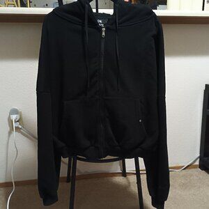 POPFLEX Zip Cloud Hoodie - Black - S/M